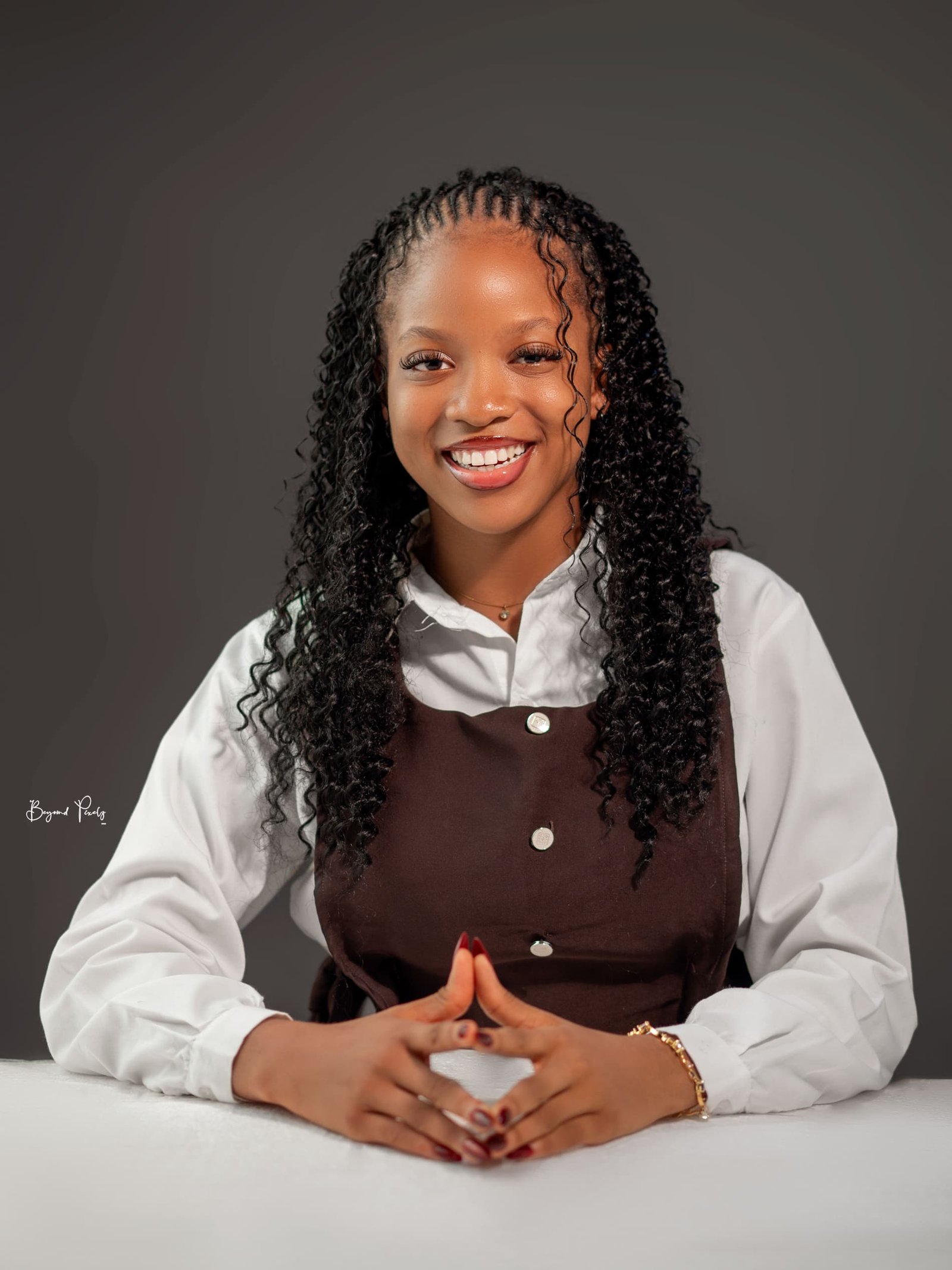 Young African leader in professional attire